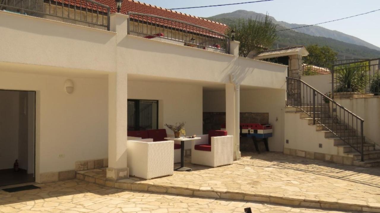 Dvori Stipanovi With Heated Pool And Jacuzzi Villa Donje Rascane Bagian luar foto